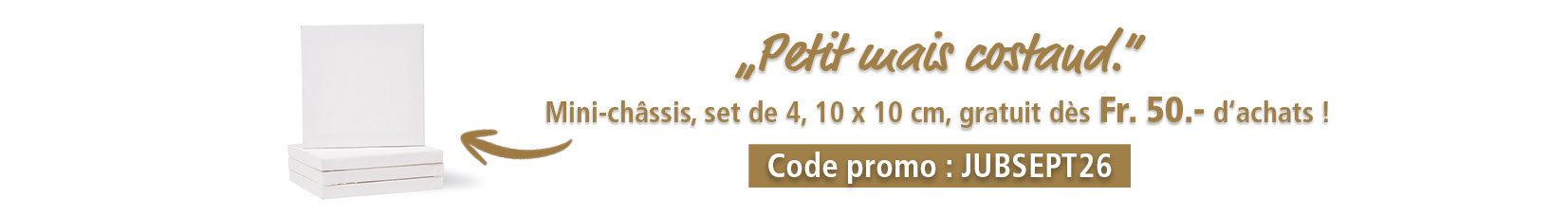 Goodie du mois : Mini-châssis, set de 4