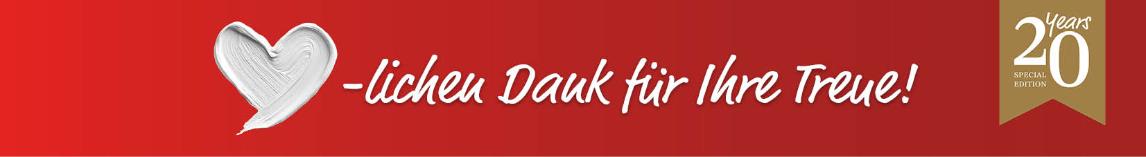 Feiern Sie mit uns 20 Jahre Gerstaecker!