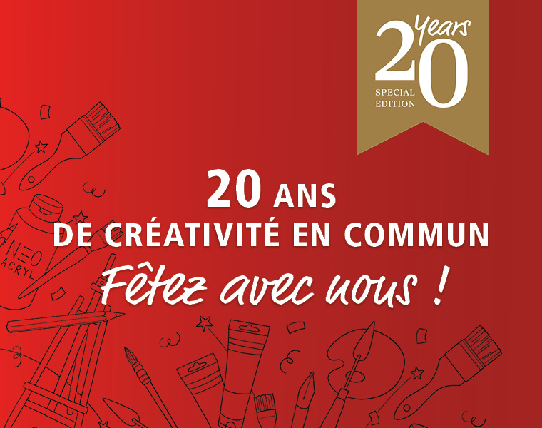 Fêtez avec nous les 20 ans de Gerstaecker !